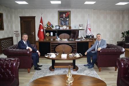 Giresun İl Emniyet Müdürü Fahri AKTAŞ, Kaymakamı  DEMİR'i ziyaret etti
