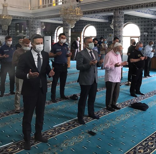 Polis Memurları Ferdane GEÇGEL ve Sema Nur SÜER İçin Mevlit Okutuldu.